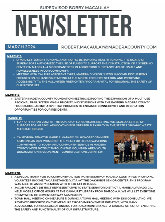 March Newsletter Page 2