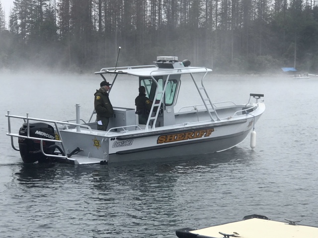 Boat Patrol in the Mist