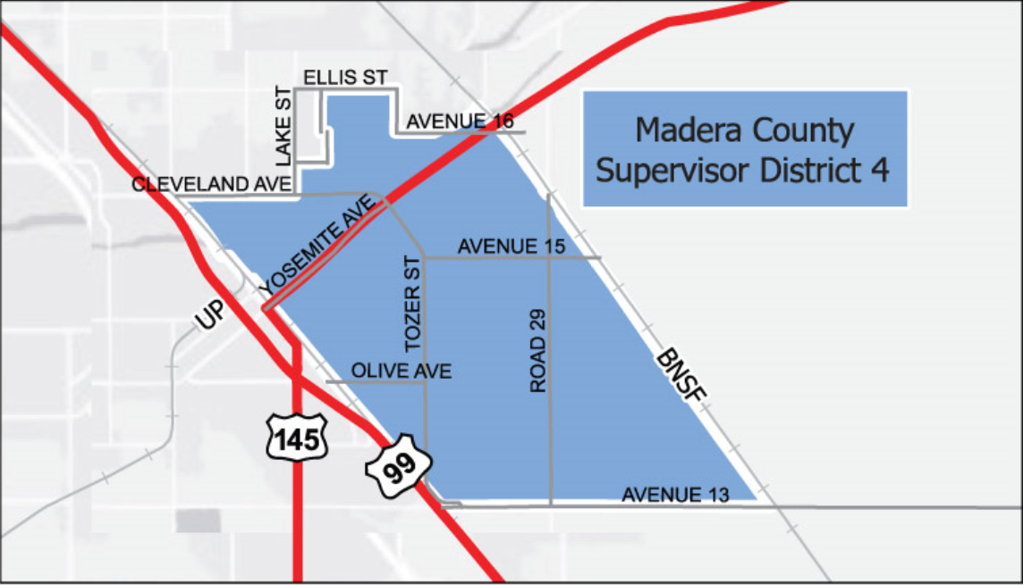 district 4, boundary map