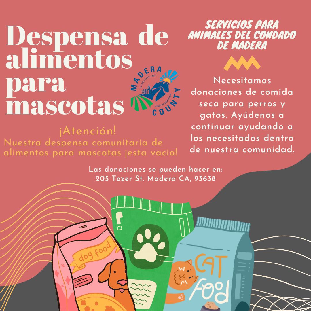 Pet Food Pantry - Spanish